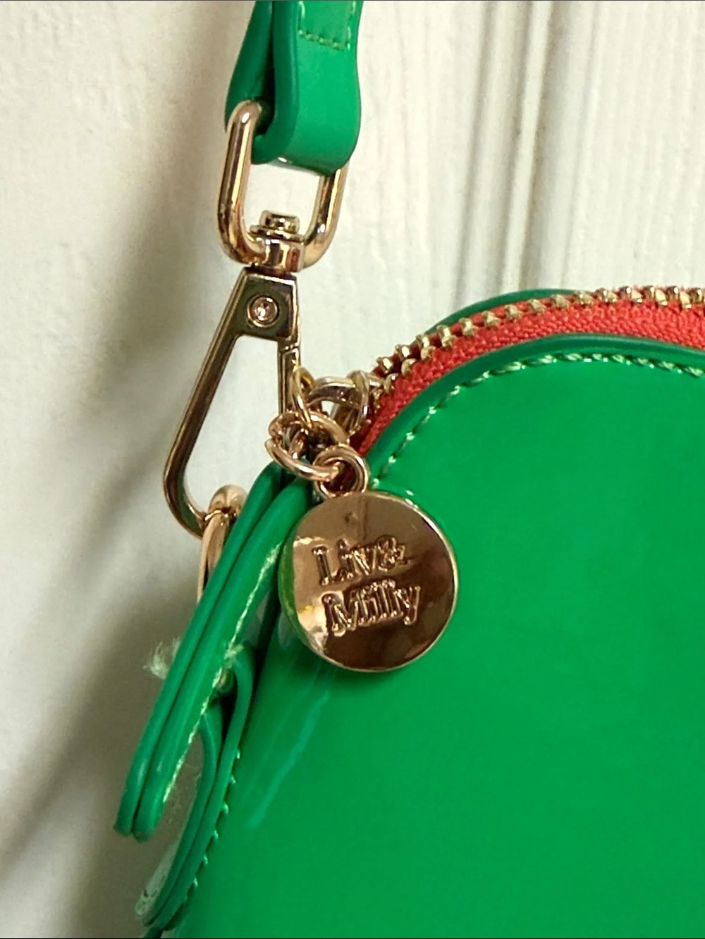 Liv & Milly Ravello Clutch with Removable Crossbody Strap